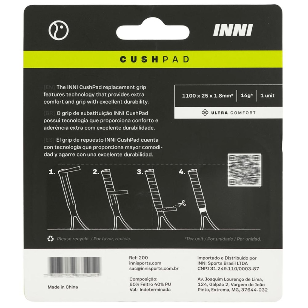 Imagem 4 do produto Cushion Grip Inni Cush Pad - Unissex