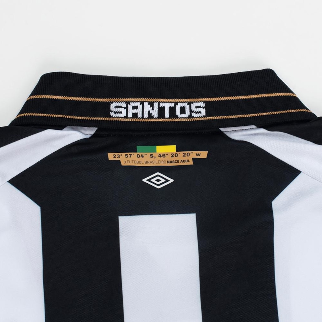 Imagem 4 do produto Camisa do Santos Away 26/27 Torcedor Nº10 Umbro Masculina