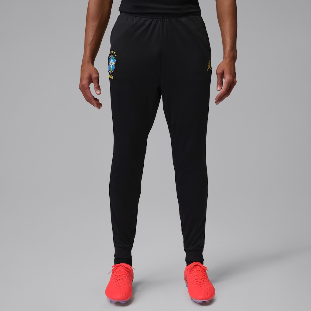 Imagem 2 do produto Calça Brasil Jordan Academy Pro Track 2026 Treino Masculina