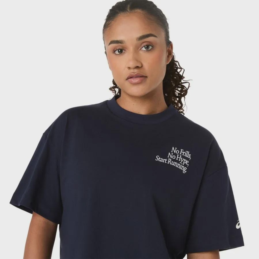 Imagem 4 do produto Camiseta ASICS Runner Message Graphic Feminino