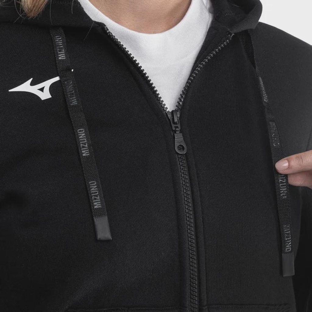 Imagem 4 do produto Blusão Moletom Casual Mizuno Novo Feminino