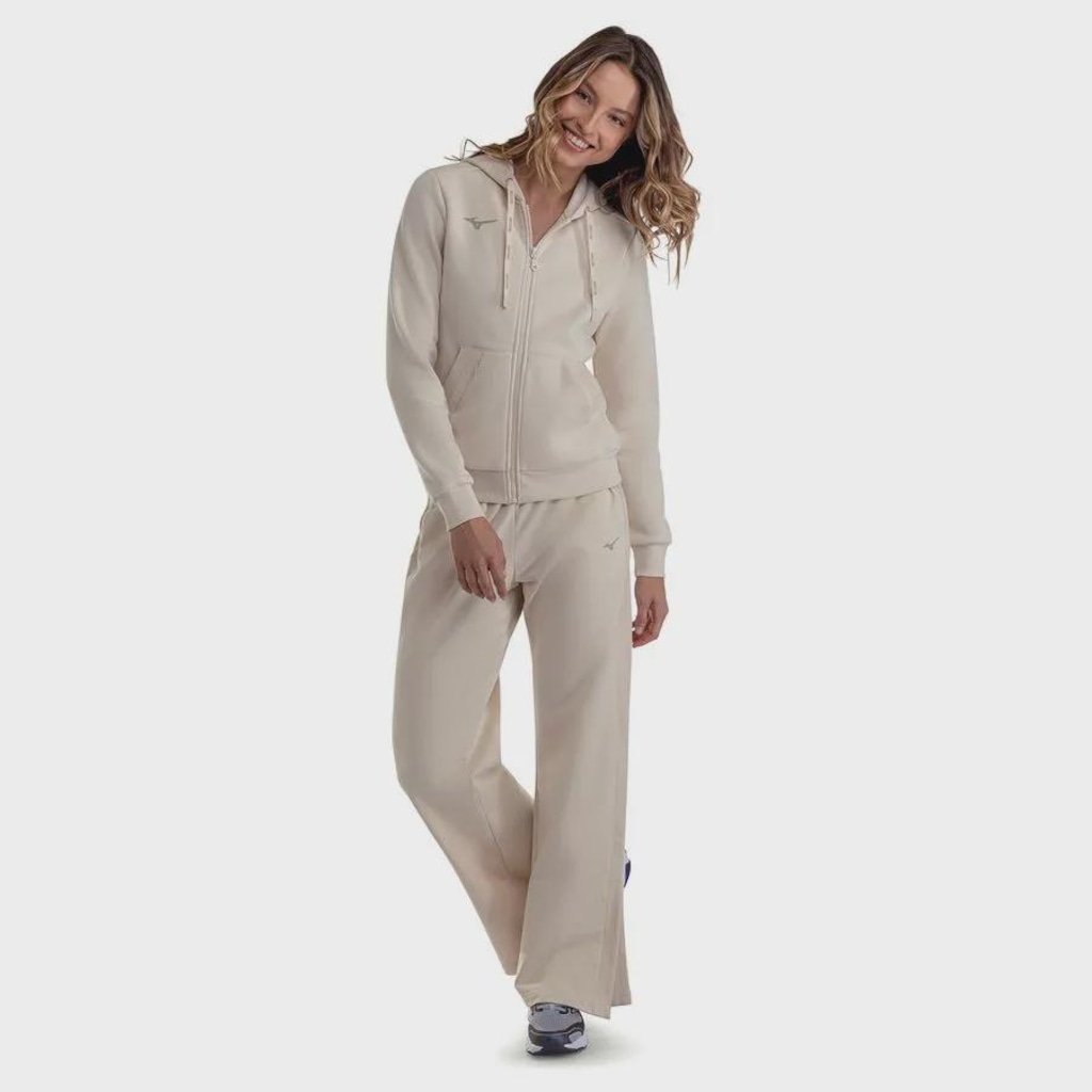 Imagem 5 do produto Blusão Moletom Casual Mizuno Novo Feminino