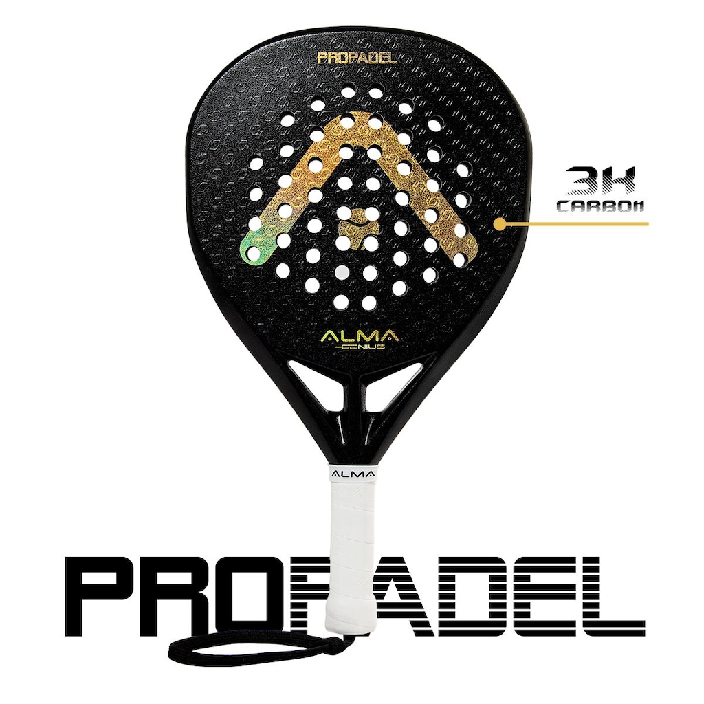 Imagem 2 do produto Raquete Padel Propadel Alma Genius 3K
