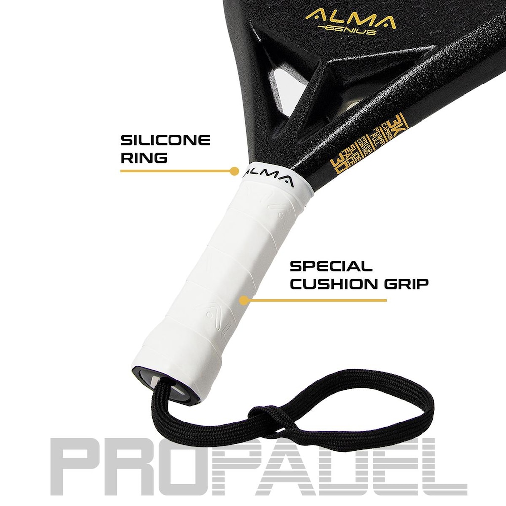 Imagem 4 do produto Raquete Padel Propadel Alma Genius 3K