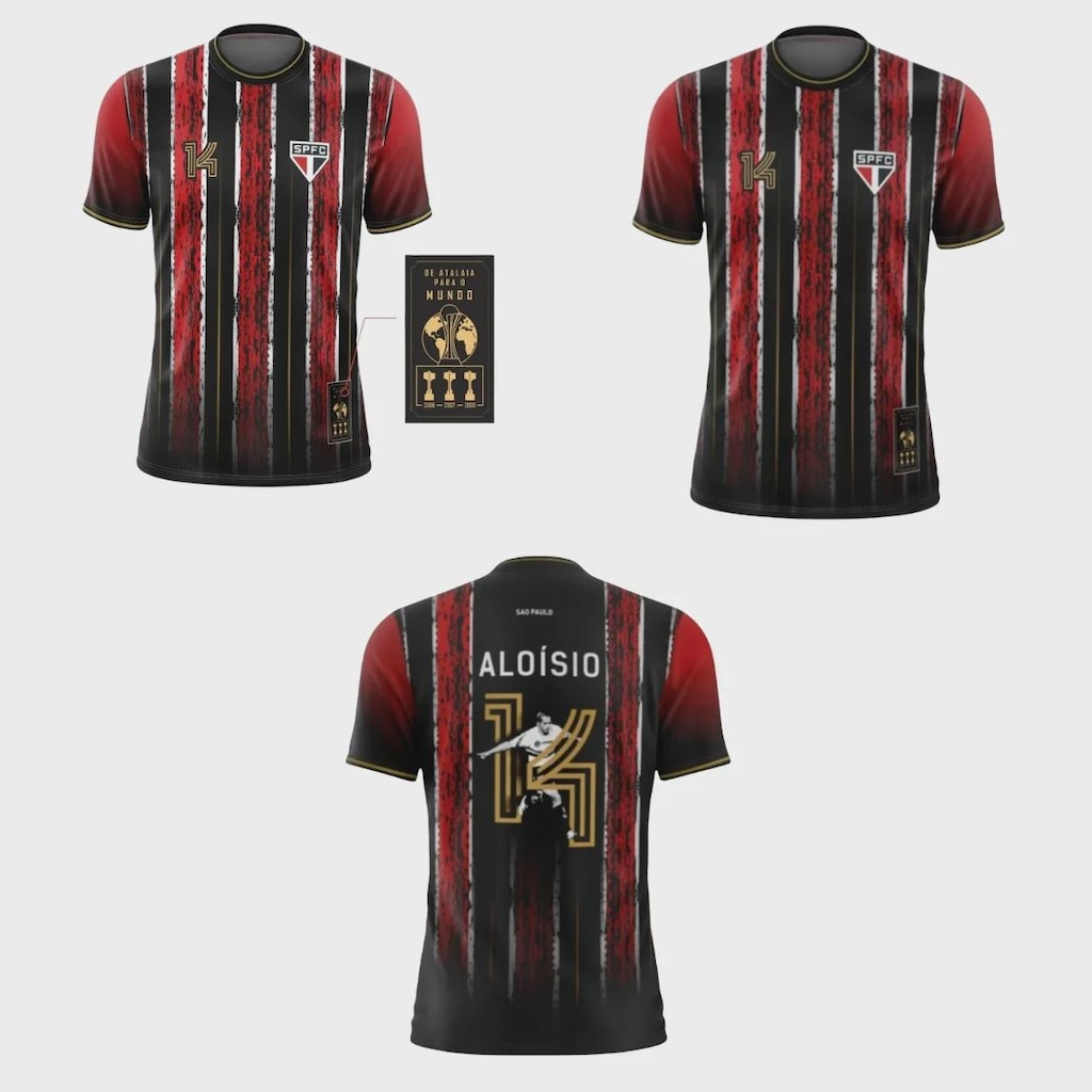 Imagem 4 do produto Camisa do São Paulo 2005 - Masculina