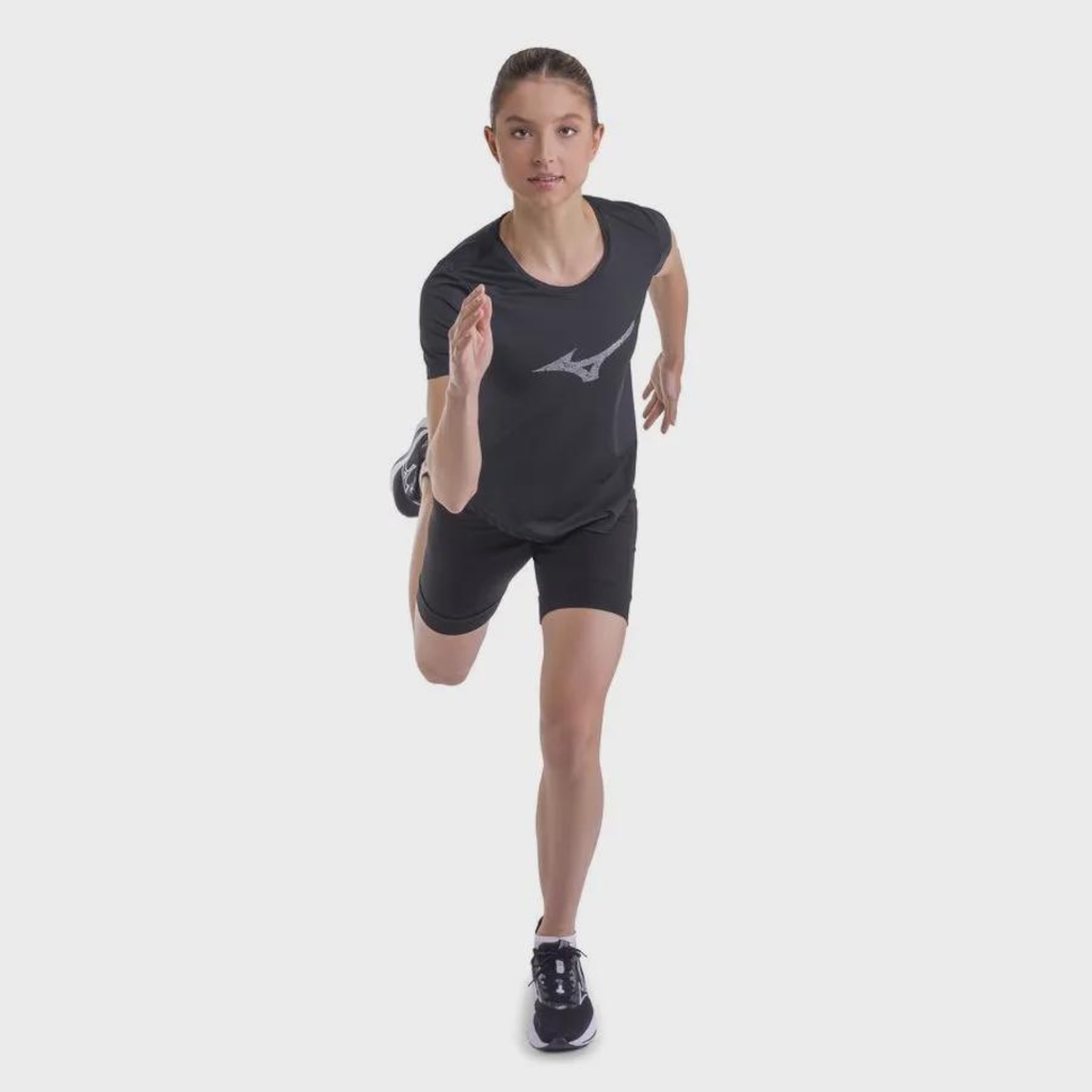Imagem 4 do produto Camiseta de Corrida Mizuno Focus Stamp 2 Feminino