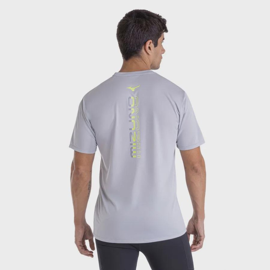 Imagem 3 do produto Camiseta de Corrida Mizuno Focus Stamp Masculino