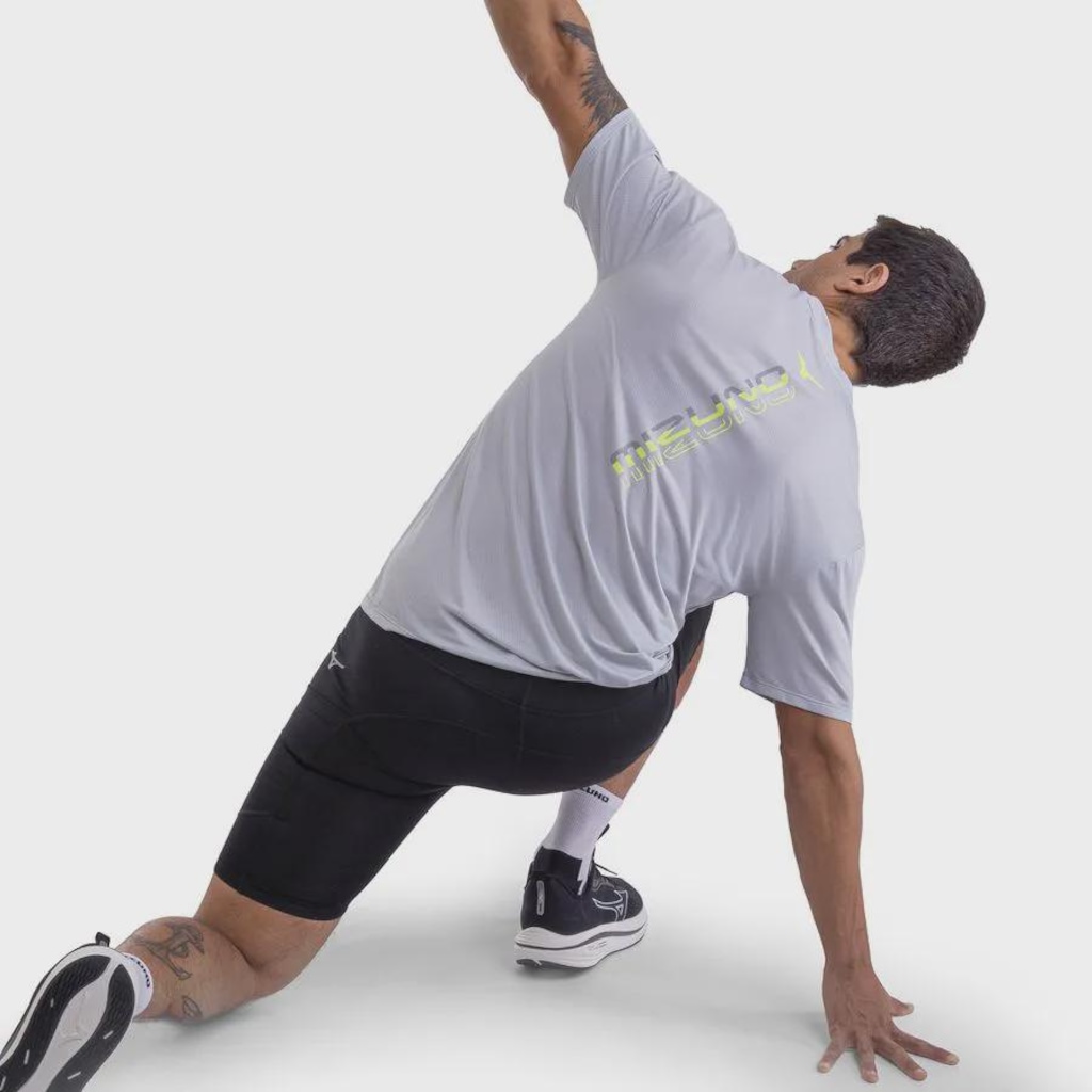 Imagem 5 do produto Camiseta de Corrida Mizuno Focus Stamp Masculino