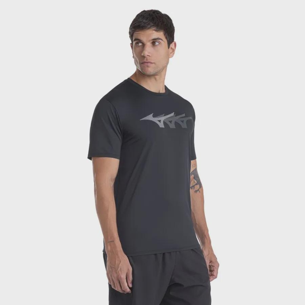 Imagem 2 do produto Camiseta de Corrida Mizuno Focus Stamp Masculino