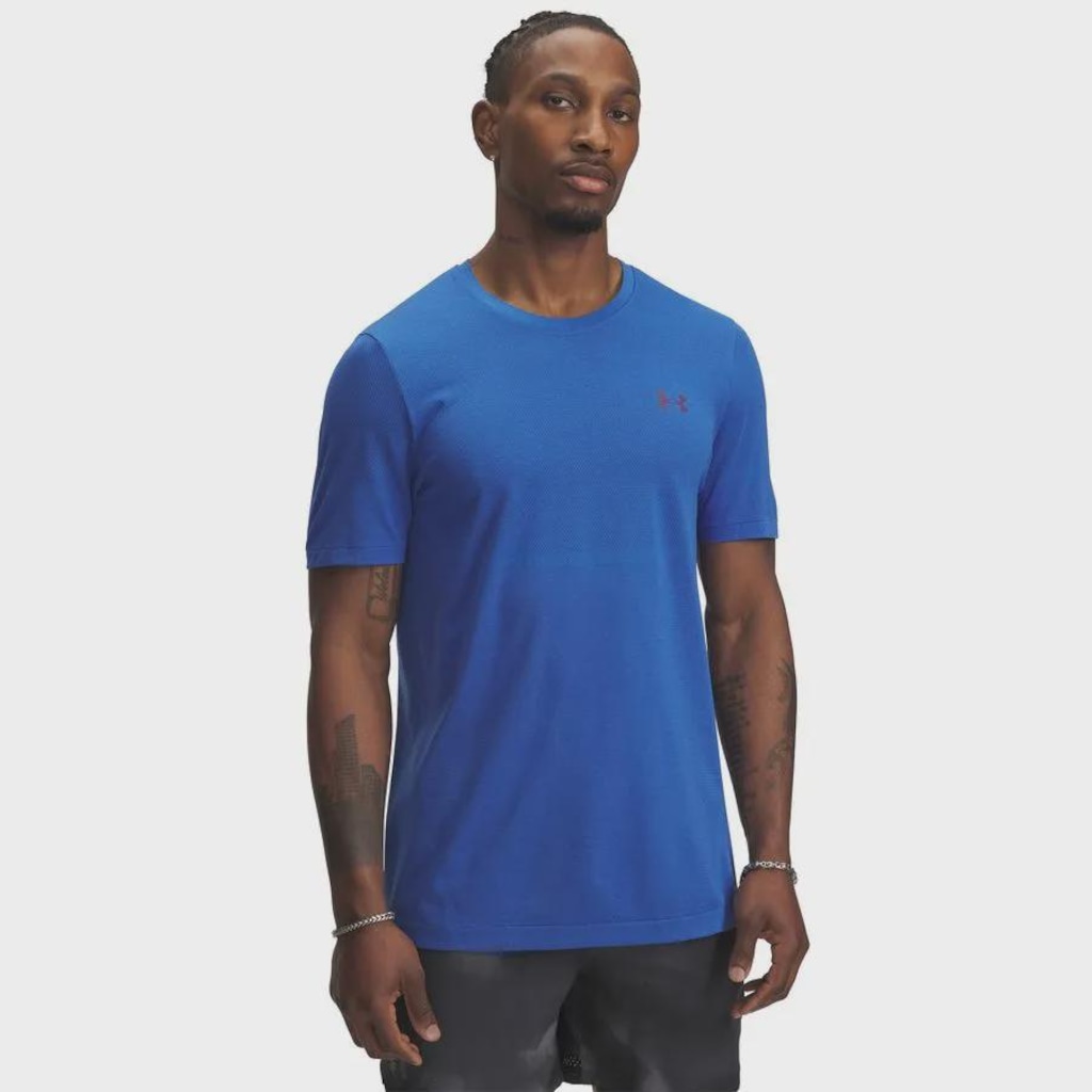 Imagem 2 do produto Camiseta de Treino Masculina Rush Seamless Legacy Under Armour