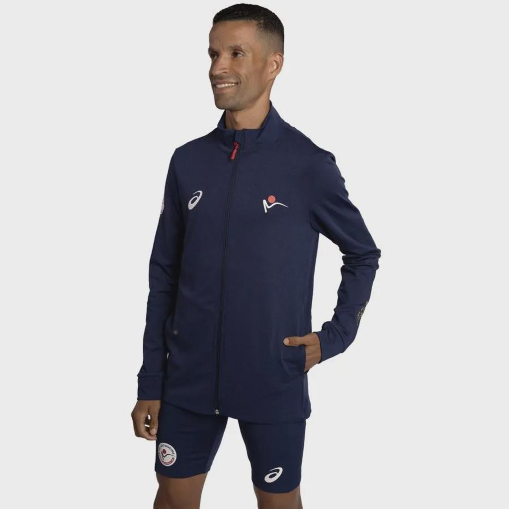 Imagem 2 do produto Jaqueta Corta Vento Asics Pódio São Silvestre - Masculina