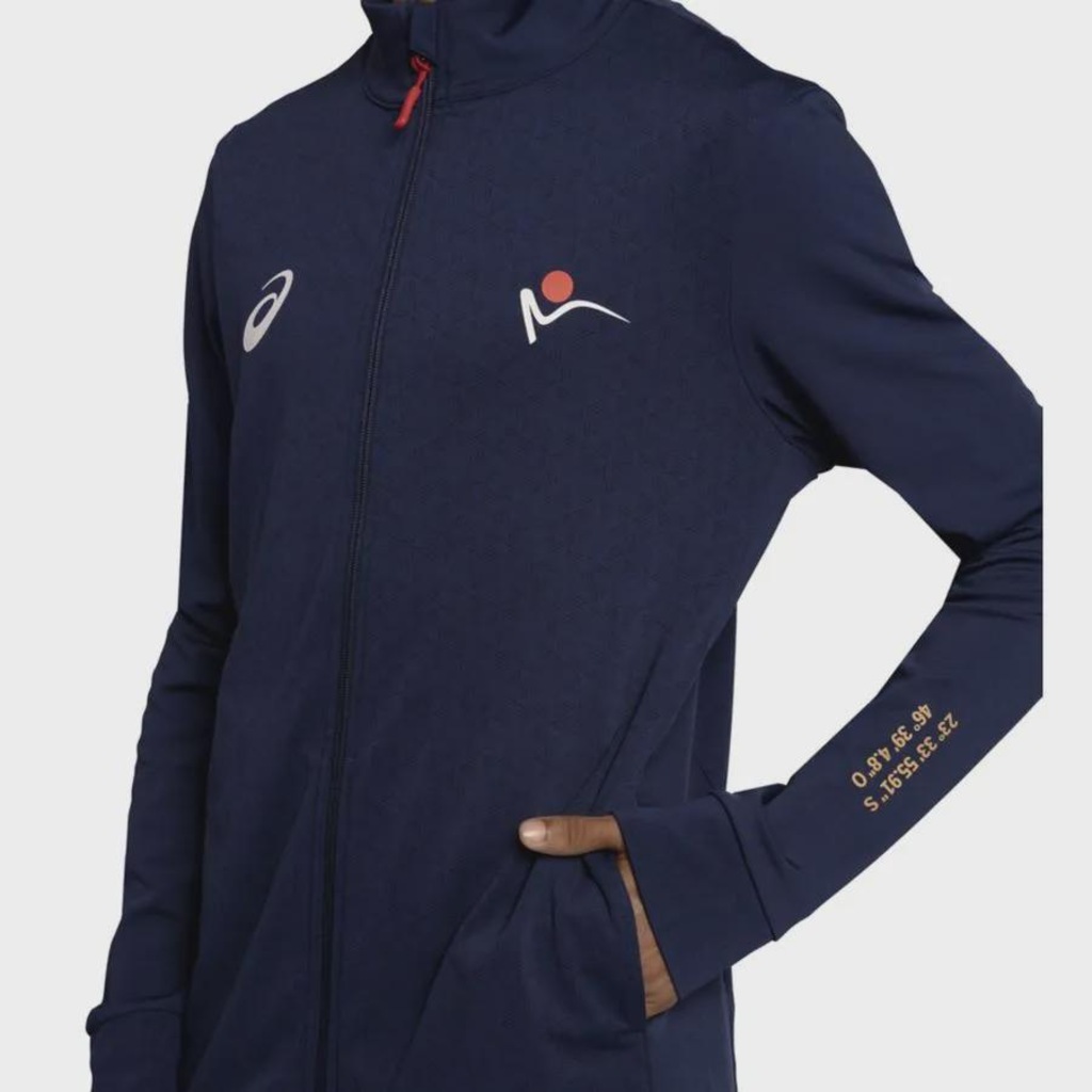 Imagem 4 do produto Jaqueta Corta Vento Asics Pódio São Silvestre - Masculina