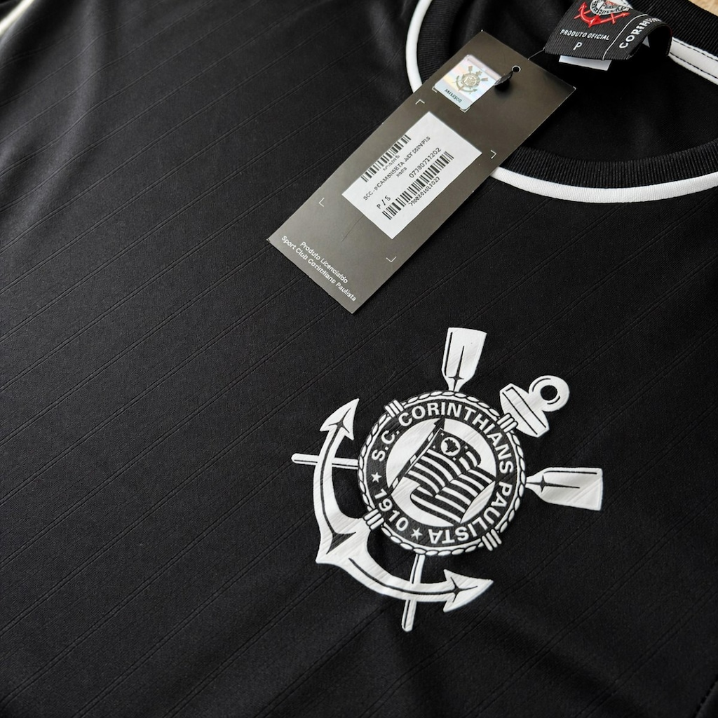 Imagem 3 do produto Camisa do Corinthians Arte Dark Braziline - Masculina