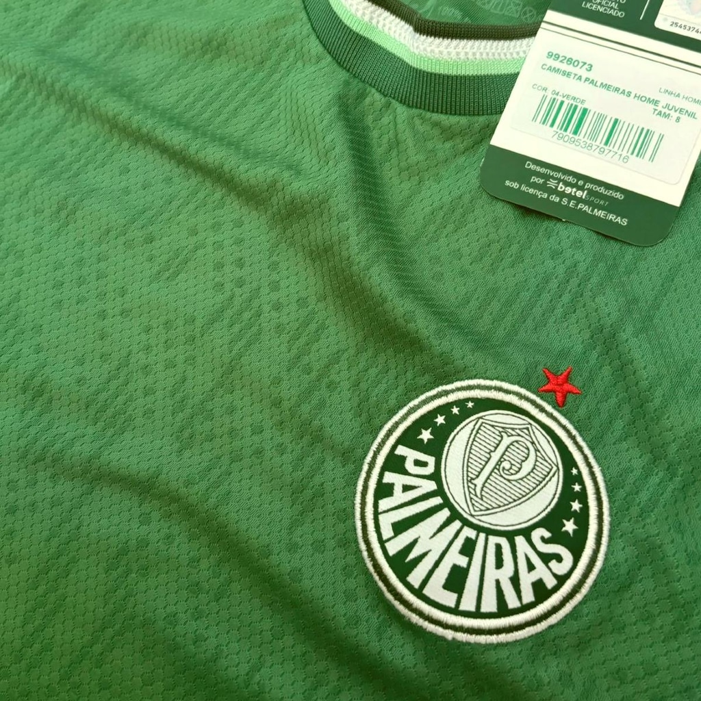 Imagem 4 do produto Camisa do Palmeiras Home Betel - Infantil