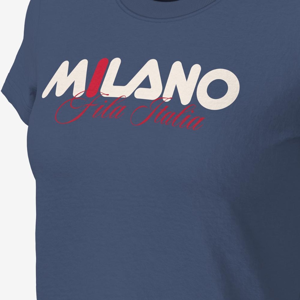 Imagem 4 do produto Camiseta Feminina Slim Milano Ag Fila