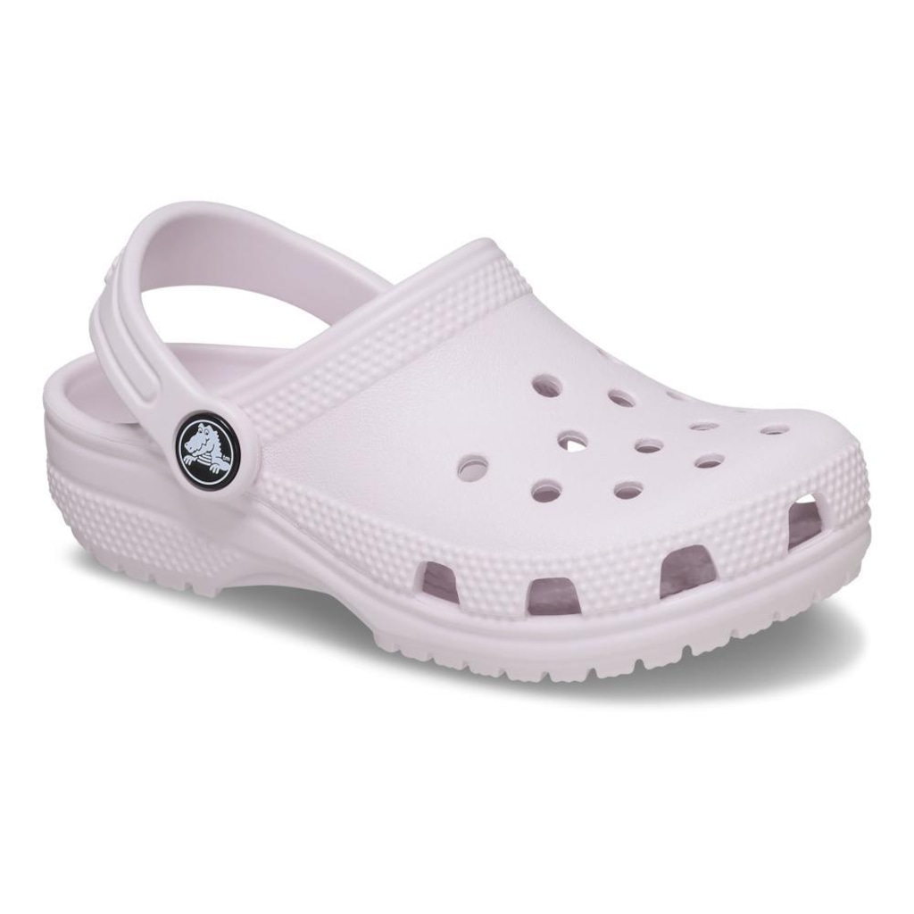 Imagem 2 do produto Sandália Crocs Classic Clog T Grape Ice Infantil