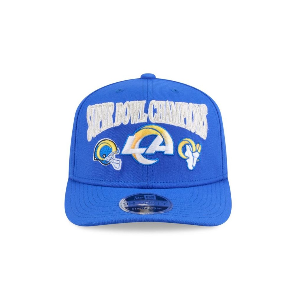 Imagem 2 do produto Bone Aba Pré-Curvada New Era 9SEVENTY Stretch Snap Los Angeles Rams Masculino