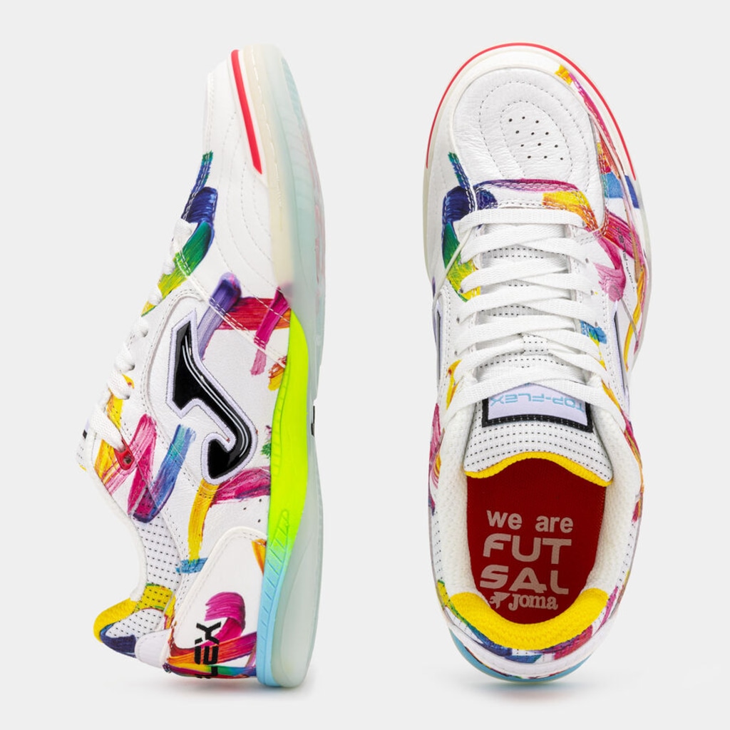 Imagem 4 do produto Chuteira de Futsal Adulto Joma Top Flex Graffiti