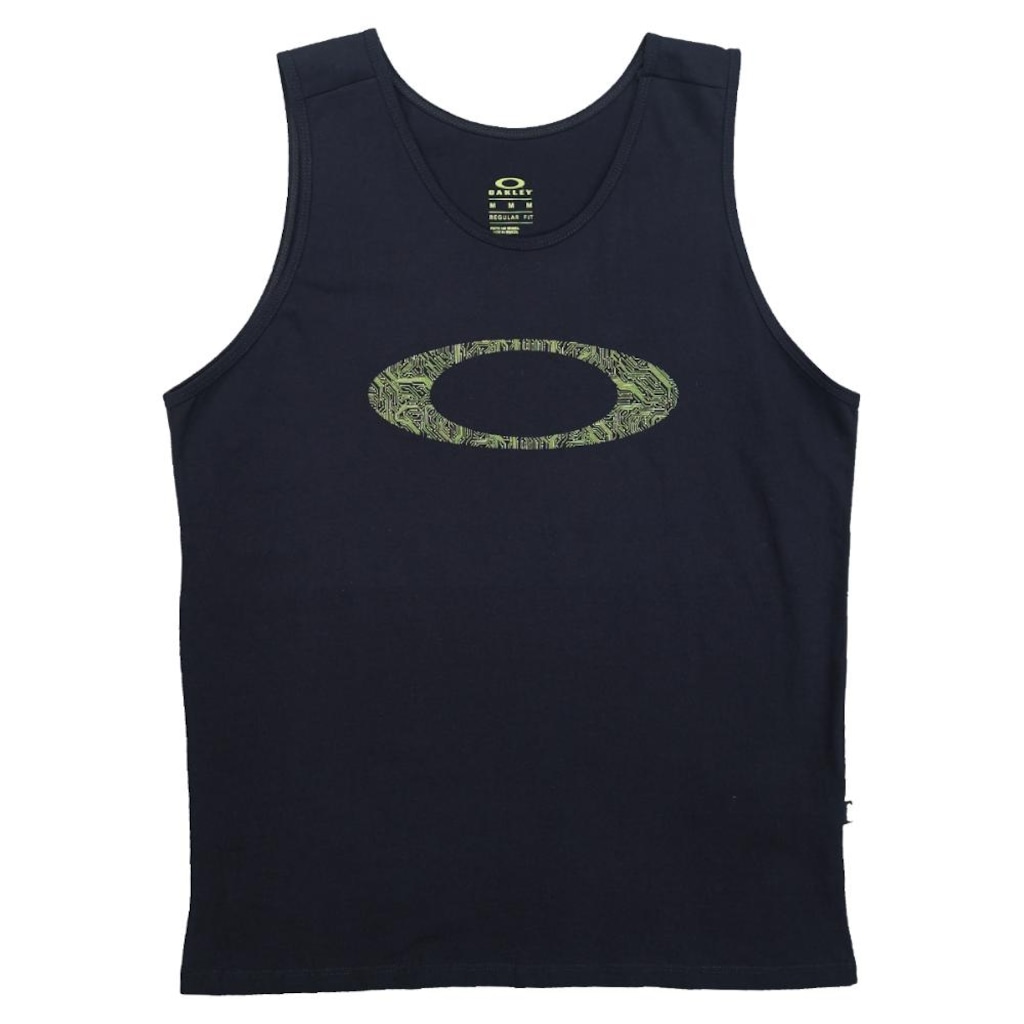 Imagem 2 do produto Camiseta Regata Masculina Oakley Ellipse Motherboard Tank Blackout