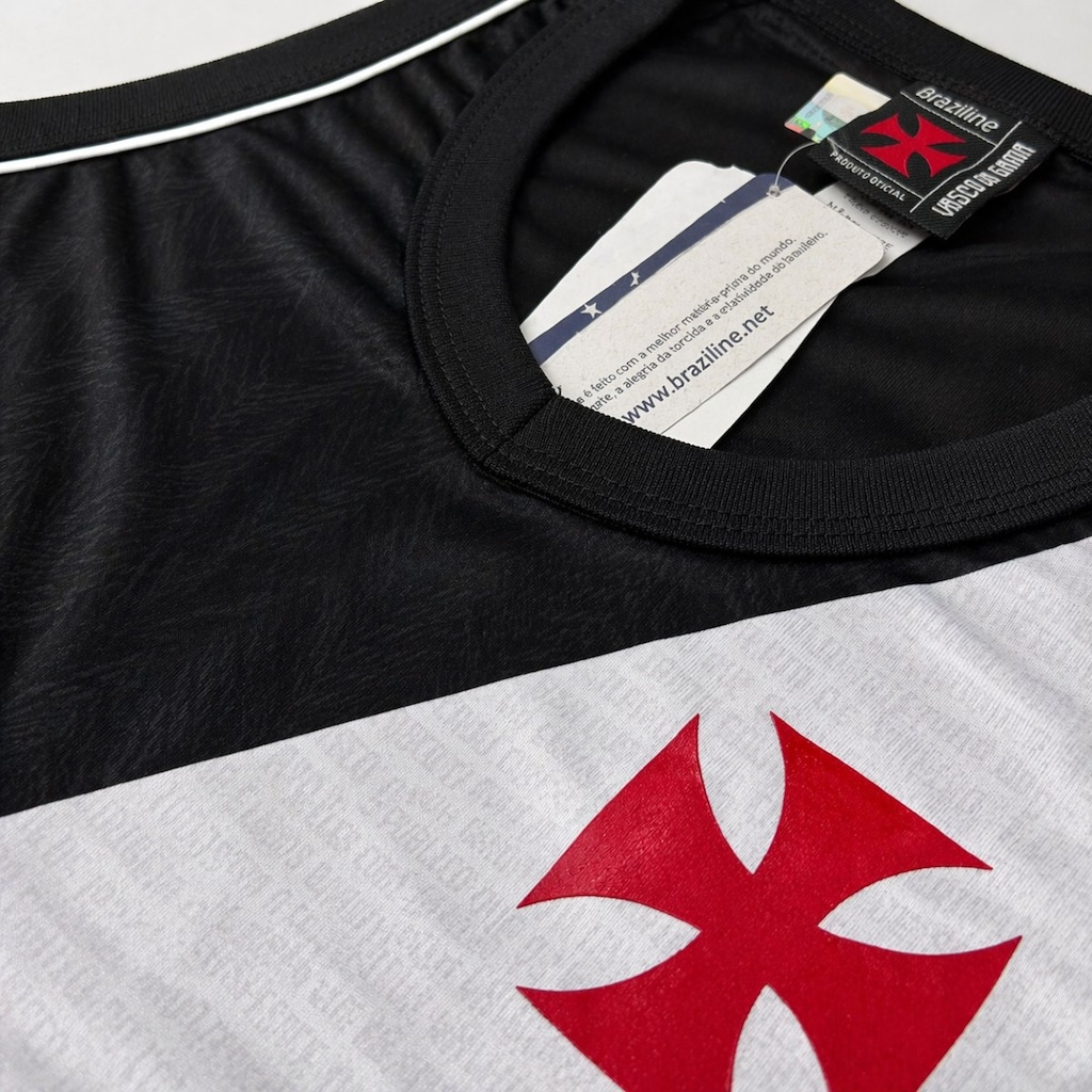 Imagem 4 do produto Camisa Regata Vasco Da Gama Fio Braziline - Feminino