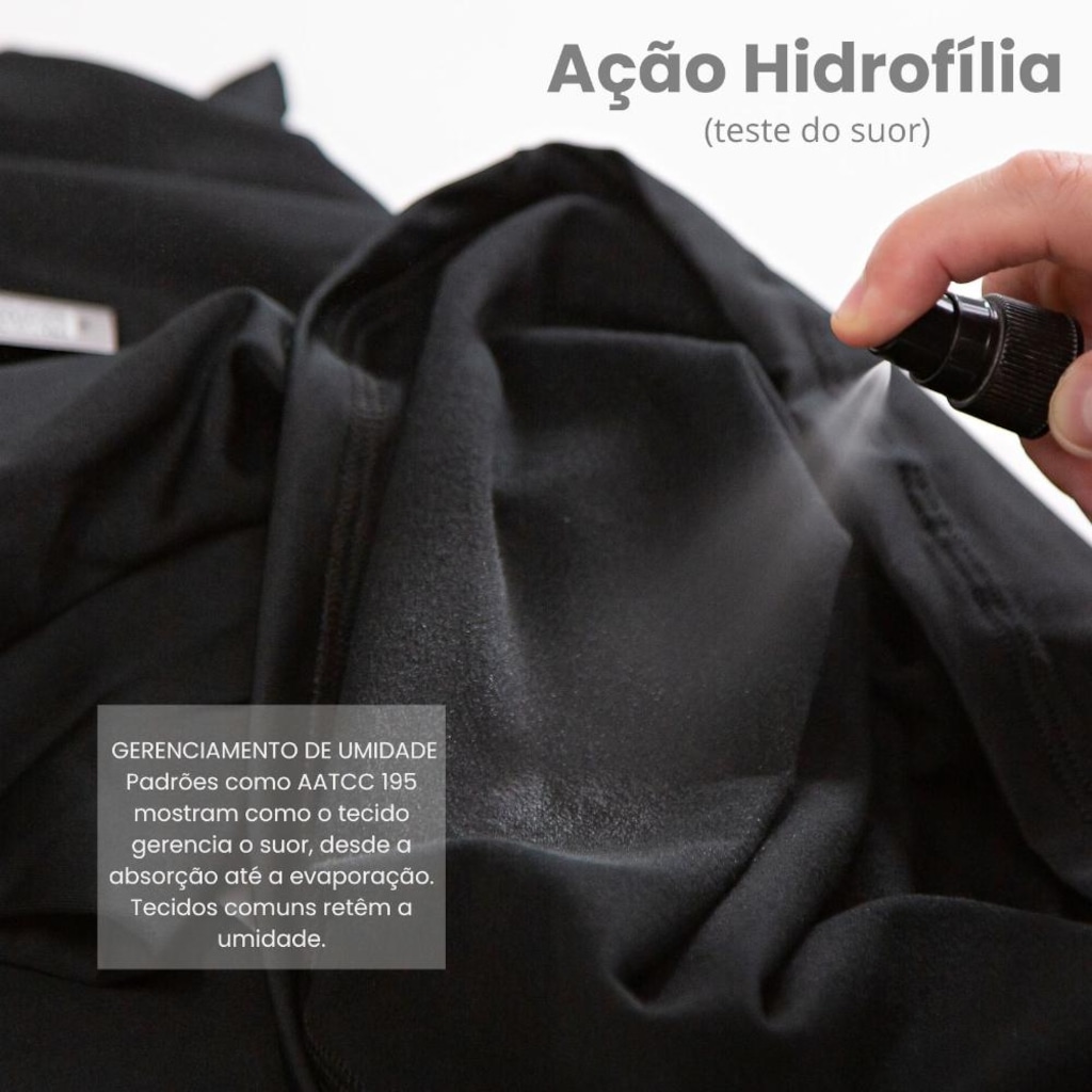Imagem 5 do produto Camiseta Manga Longa Térmica Segunda Pele Roupas Térmicas Gola Alta - Feminina