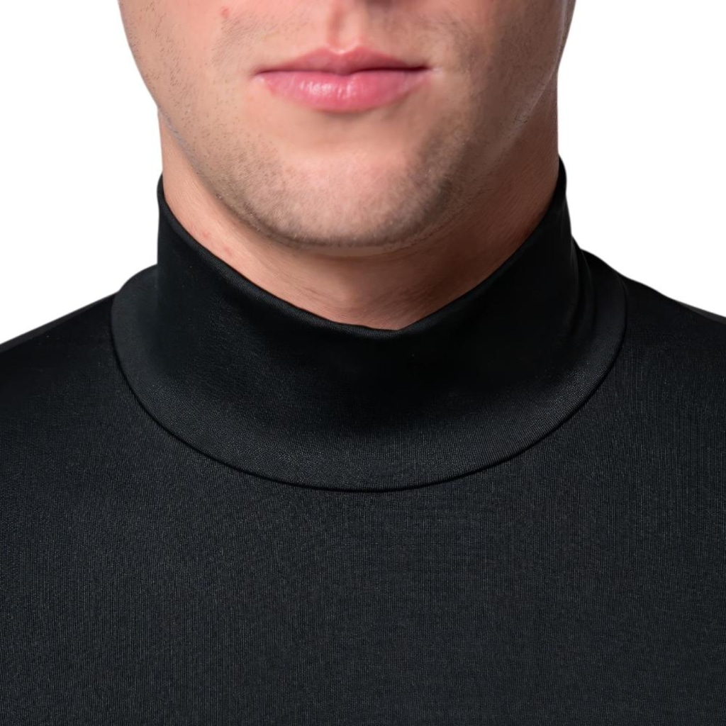 Imagem 2 do produto Camisa Térmica Segunda Pele Roupas Térmicas Gola Alta - Masculina