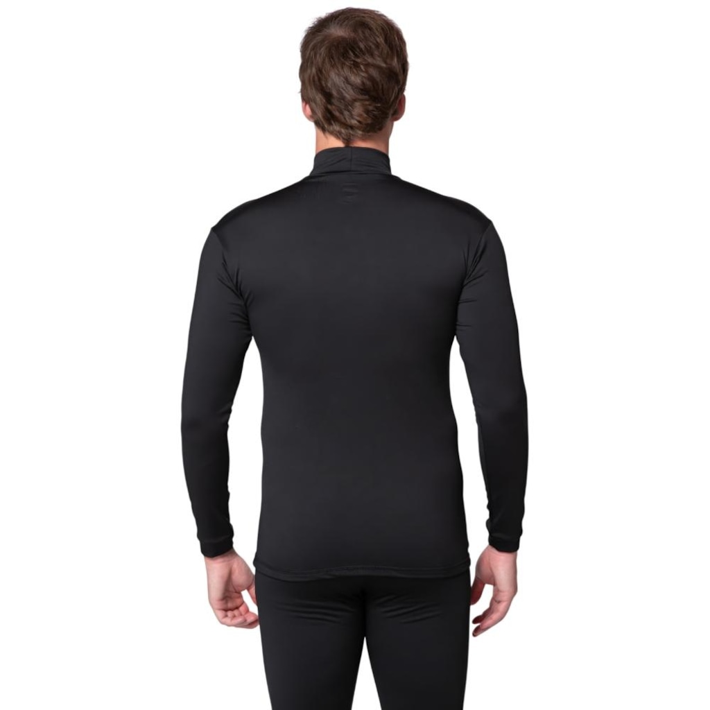 Imagem 4 do produto Camisa Térmica Segunda Pele Roupas Térmicas Gola Alta - Masculina