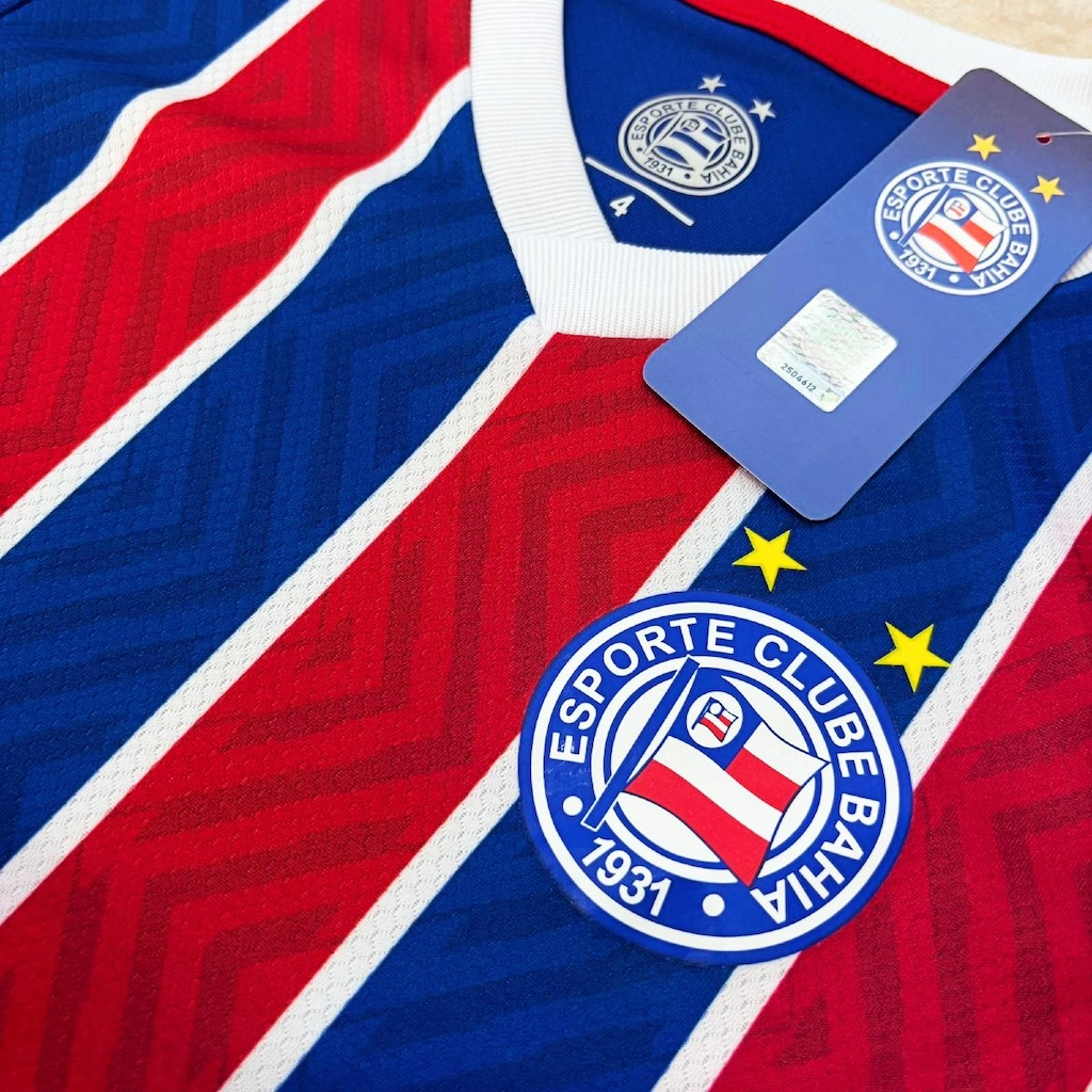 Imagem 3 do produto Camisa do Bahia Esquadrão Tricolor - Infantil