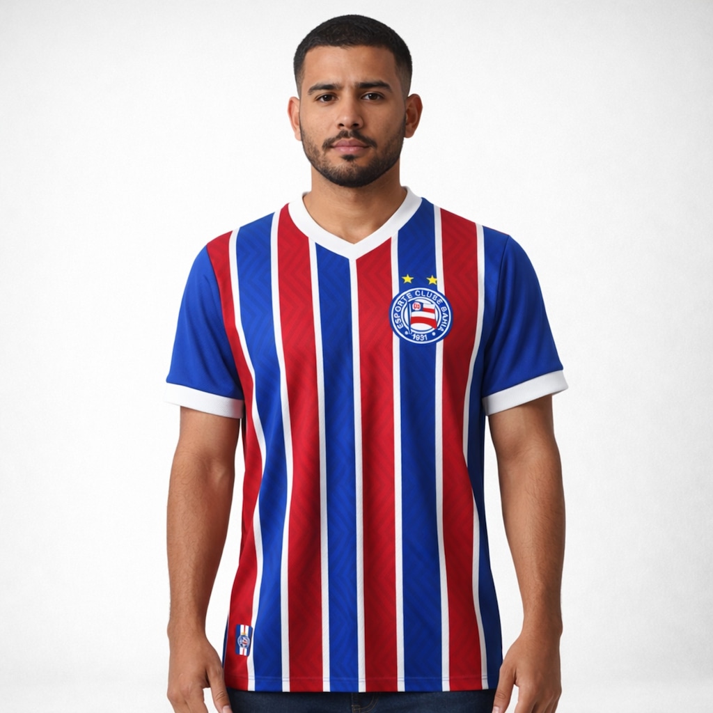 Imagem 2 do produto Camisa do Bahia Esquadrão Listrada - Masculina