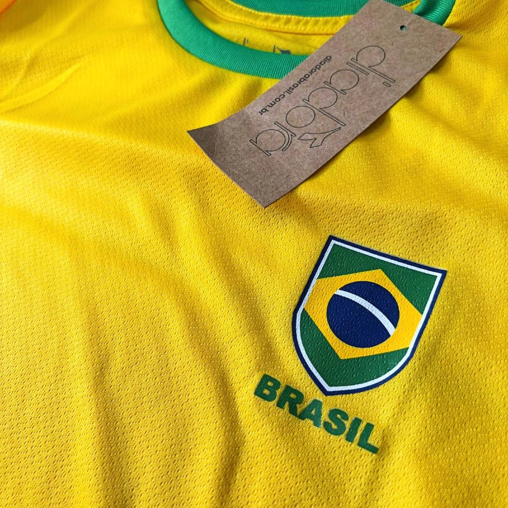 Imagem 4 do produto Camisa Brasil Diadora Plus Size Campione - Feminina