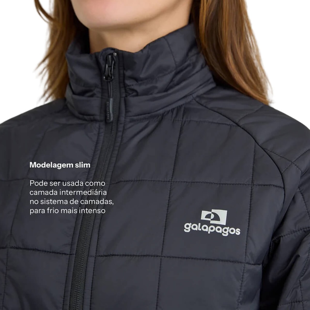 Imagem 5 do produto Jaqueta Feminina Puffer Íbex Thermolite Heat Galapagos