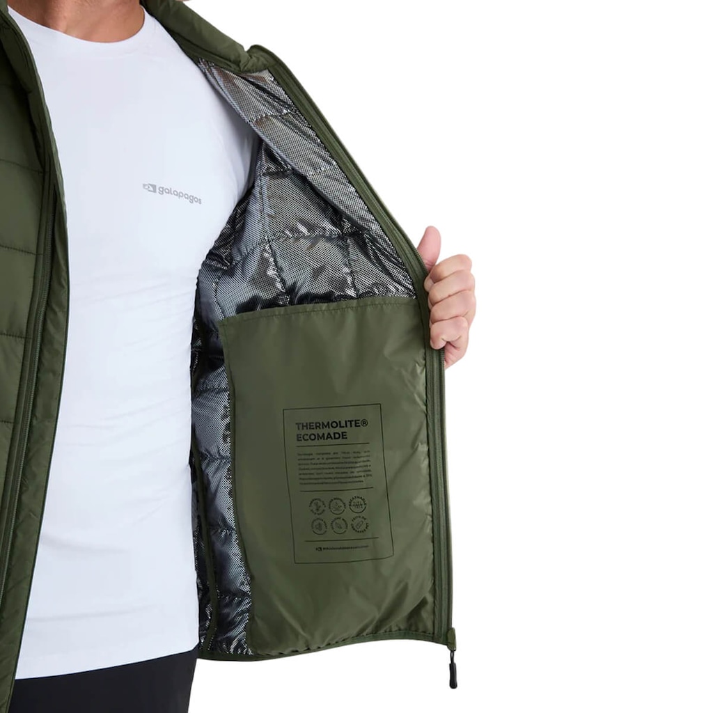 Imagem 2 do produto Jaqueta Masculina Puffer Ibex Thermolite Heat Galapagos