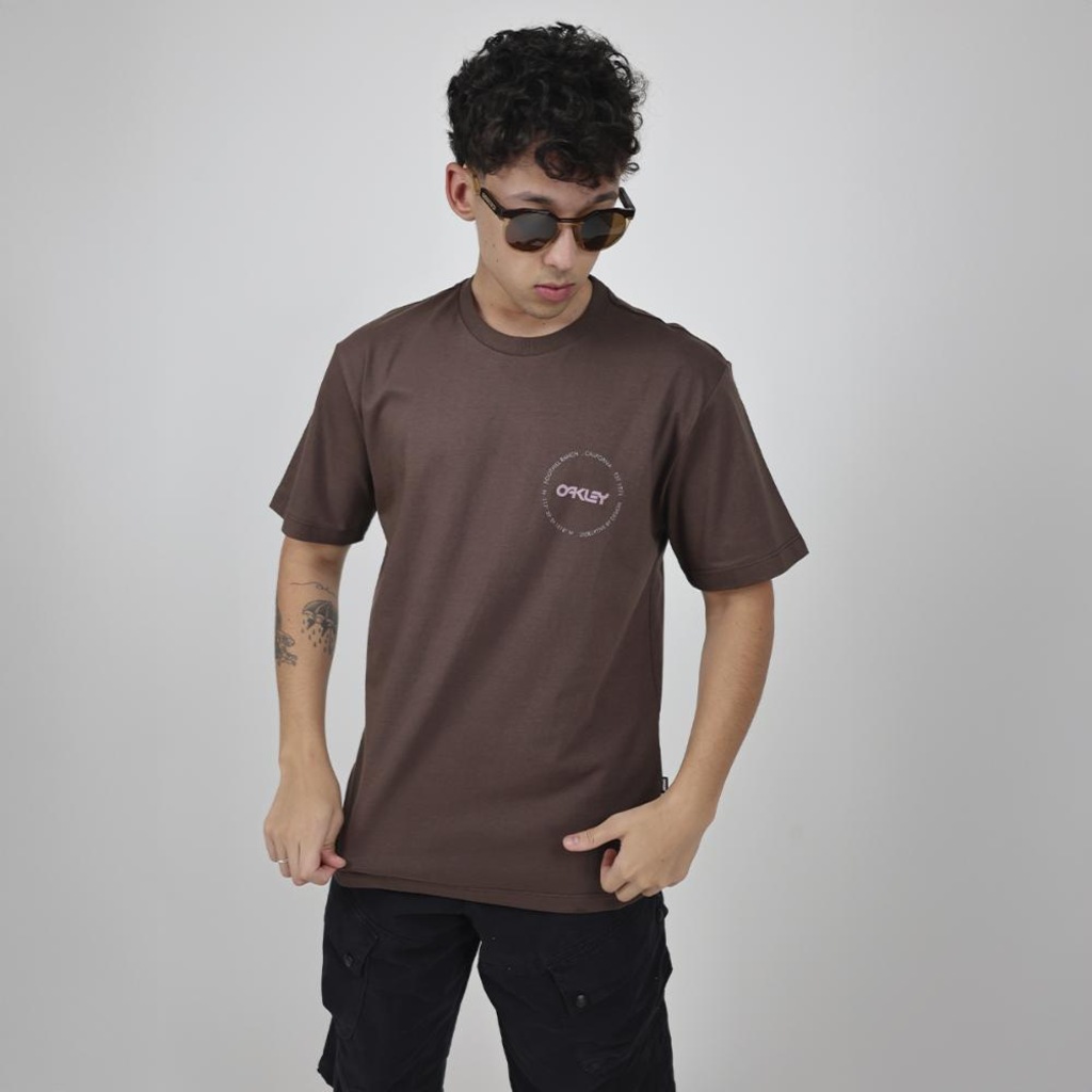 Imagem 5 do produto Camiseta Oakley B1B Classics SS Tee II Cocoa Brown