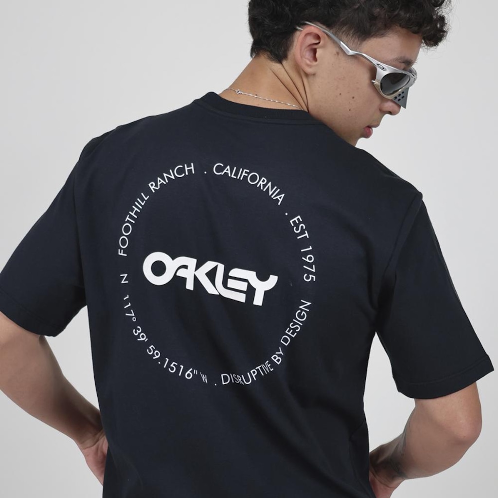 Imagem 5 do produto Camiseta Oakley B1B Classics SS Tee II Blackout - Masculina