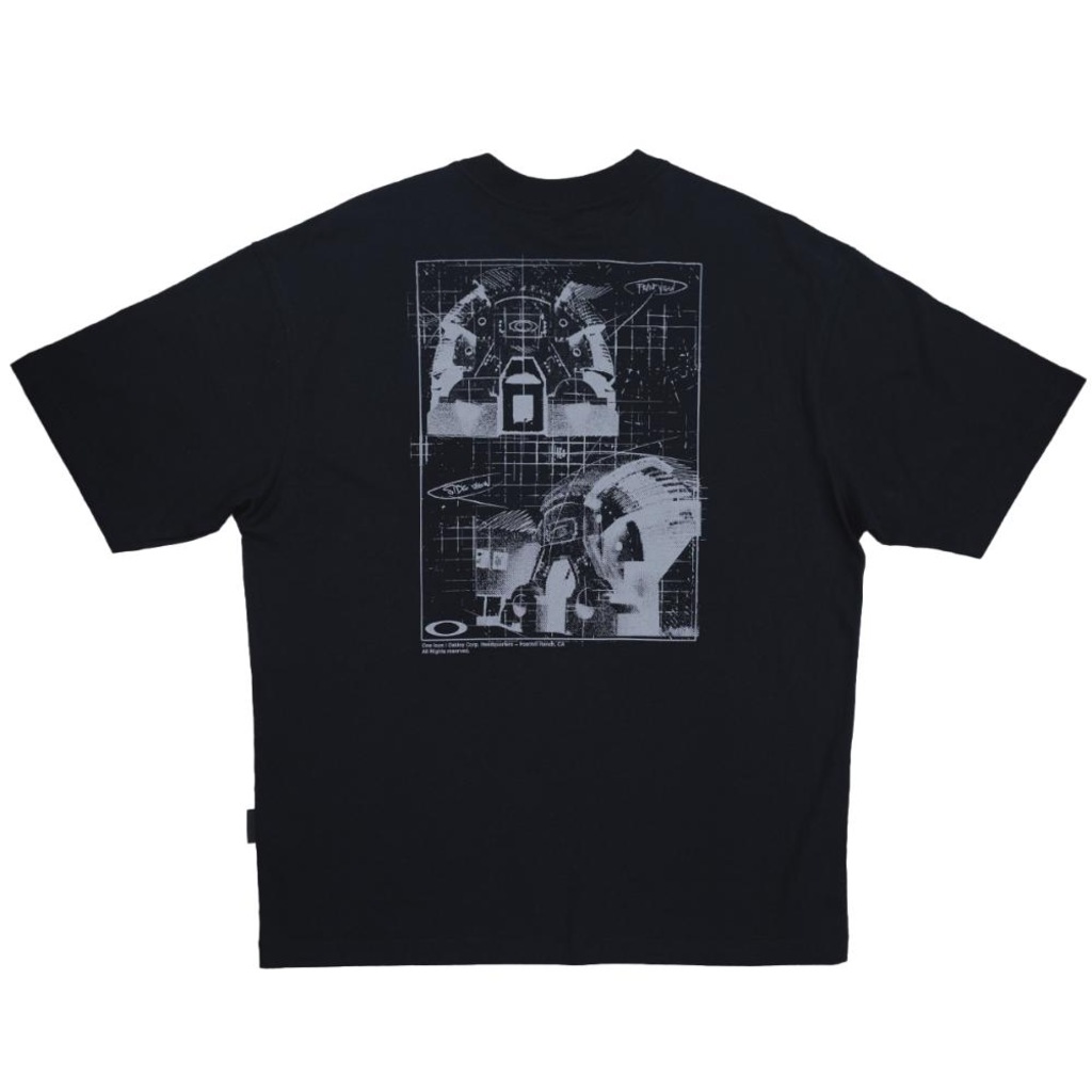 Imagem 4 do produto Camiseta Oakley Bunker Project SS Tee Blackout - Masculina