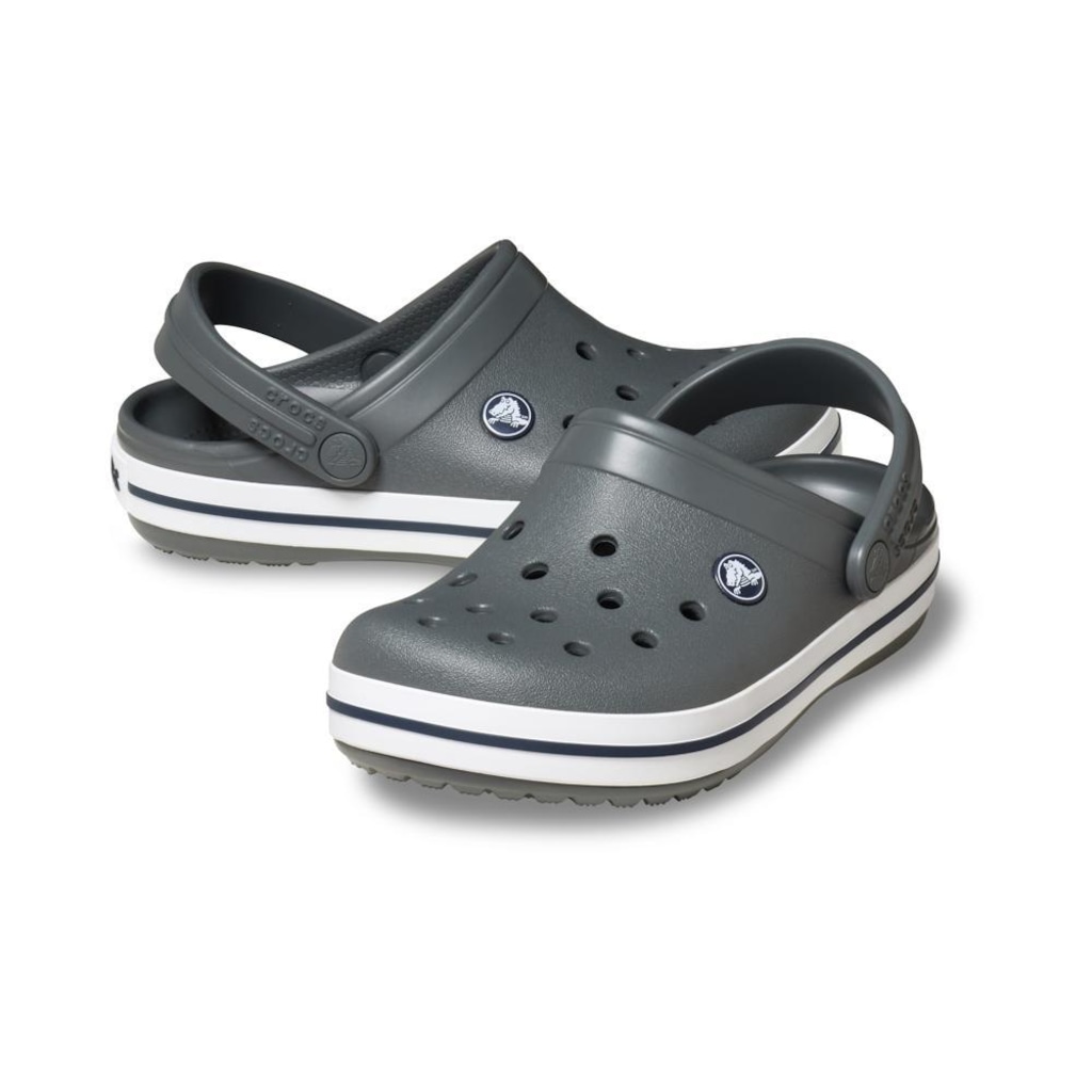 Imagem 3 do produto Sandália Crocs Crocband Clog K Slate Infantil