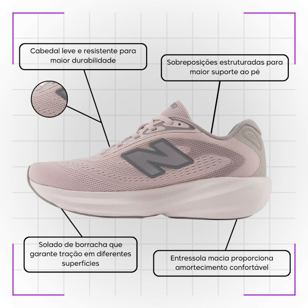 Imagem 3 do produto Tênis New Balance 680 V9 - Feminino