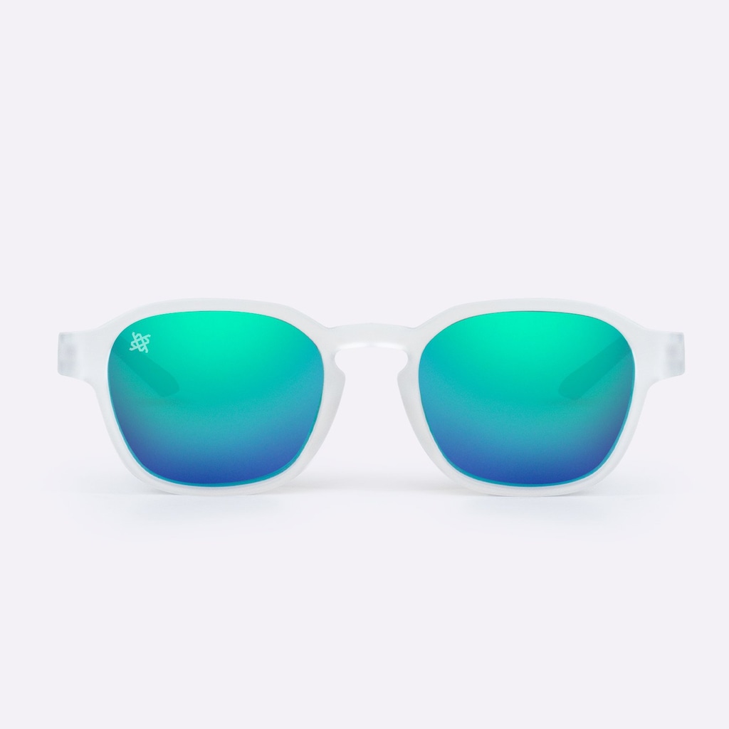 Imagem 2 do produto Óculos HUPI Vibe Cristal Lente Verde Espelhado