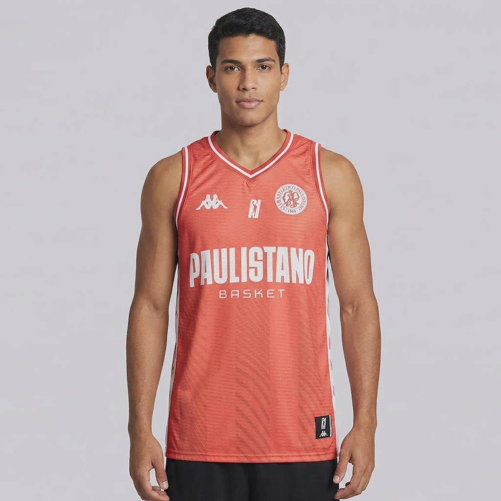 Imagem 3 do produto Regata do Paulistano I 2026 Premium Kappa - Masculina