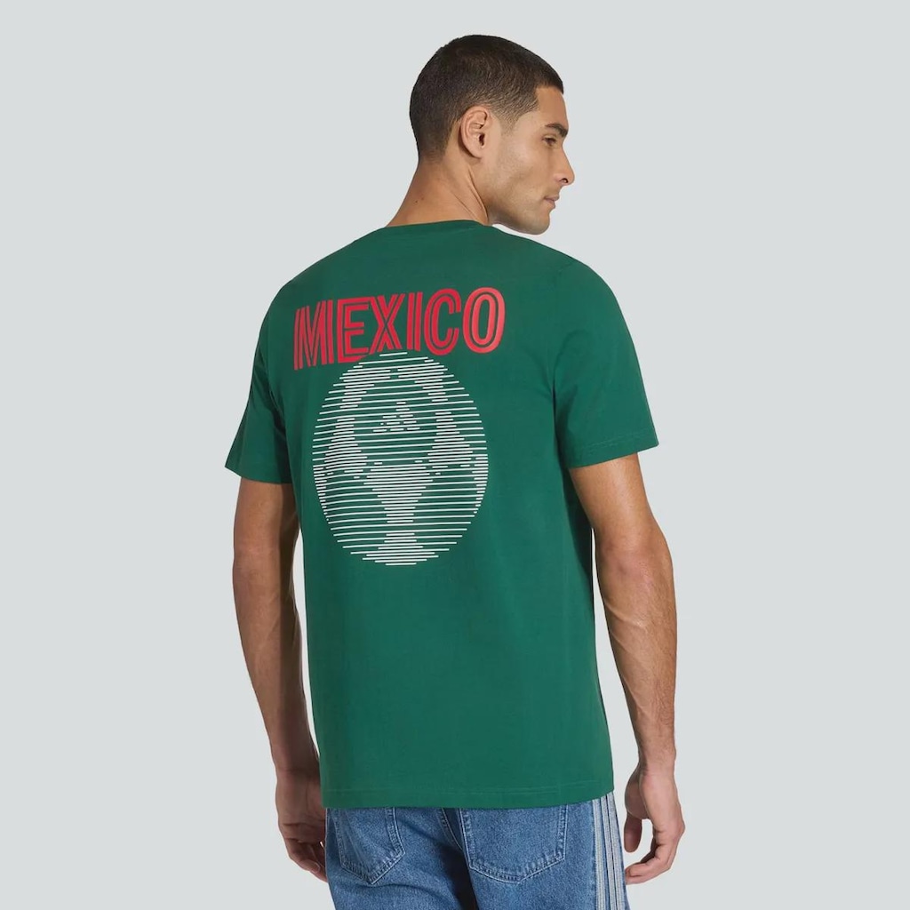 Imagem 2 do produto Camiseta do México GR Verde adidas - Masculina