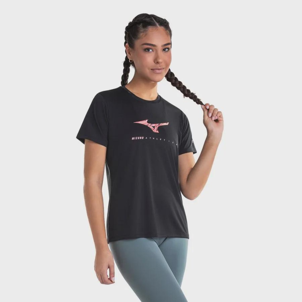 Imagem 2 do produto Camiseta de Treino Mizuno Energy Stamp Feminina