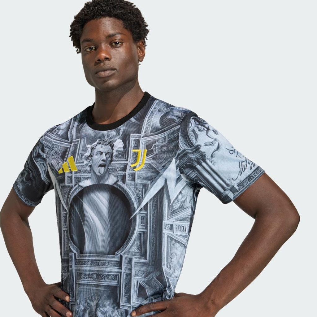 Imagem 5 do produto Camisa Pré-Jogo Juventus 25/26 adidas Masculina