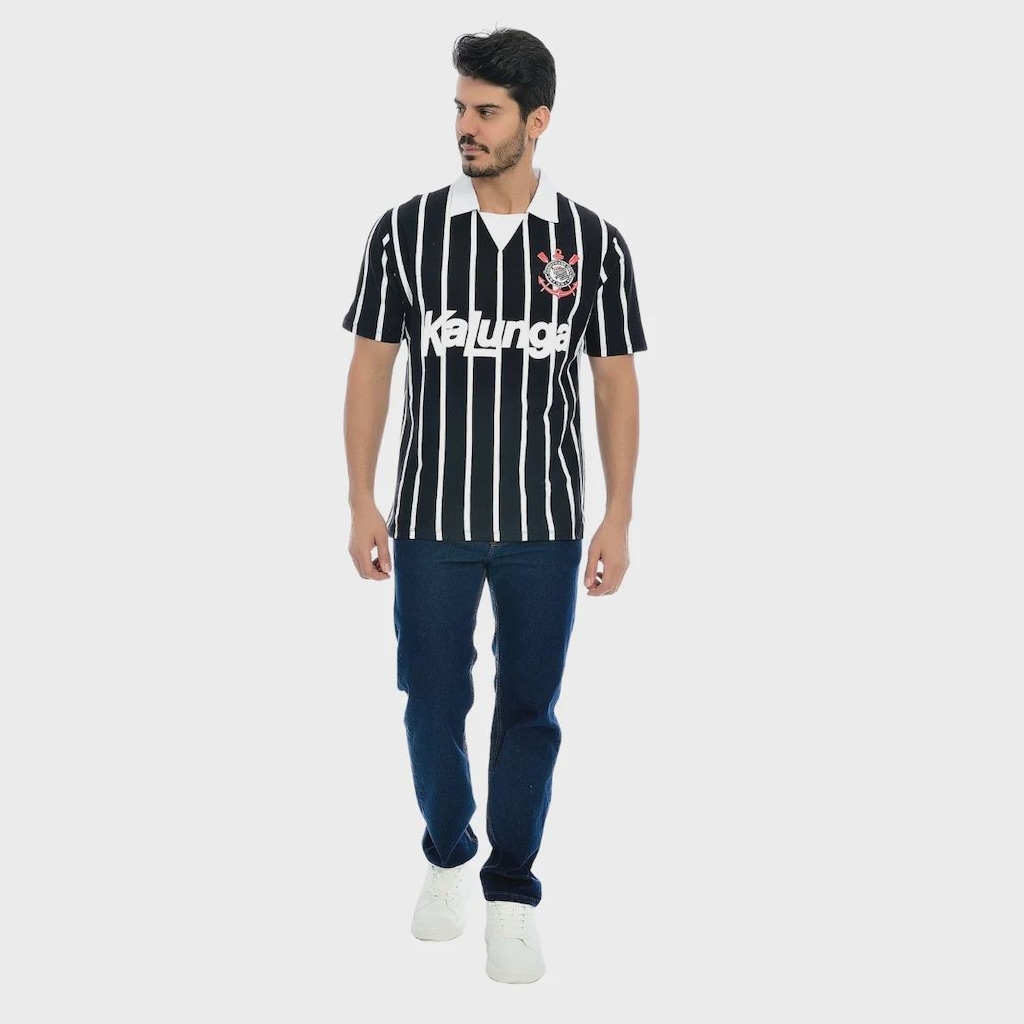 Imagem 3 do produto Camisa do Corinthians Kalunga Retrô Coimbra - Masculina