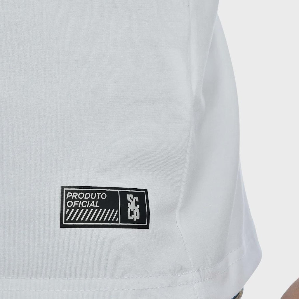 Imagem 4 do produto Camiseta do Corinthians Brasão Bordado Coimbra - Masculina