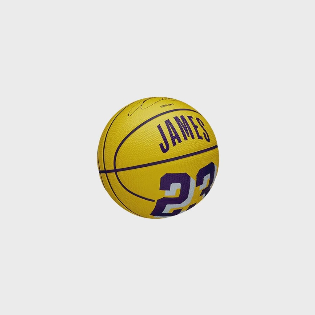 Imagem 2 do produto Mini Bola de Basquete NBA Icon Lebron James