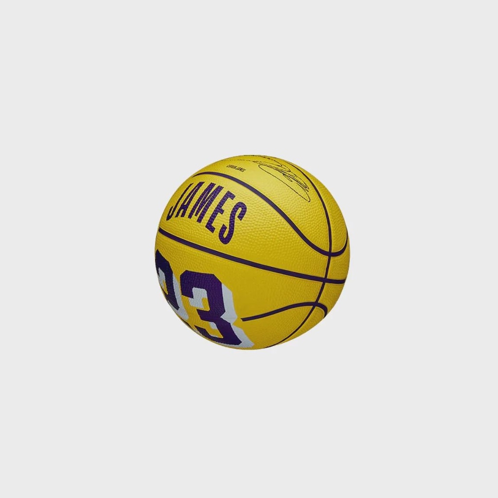 Imagem 3 do produto Mini Bola de Basquete NBA Icon Lebron James