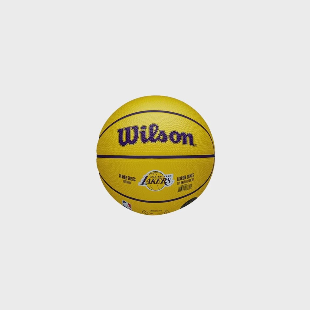 Imagem 4 do produto Mini Bola de Basquete NBA Icon Lebron James