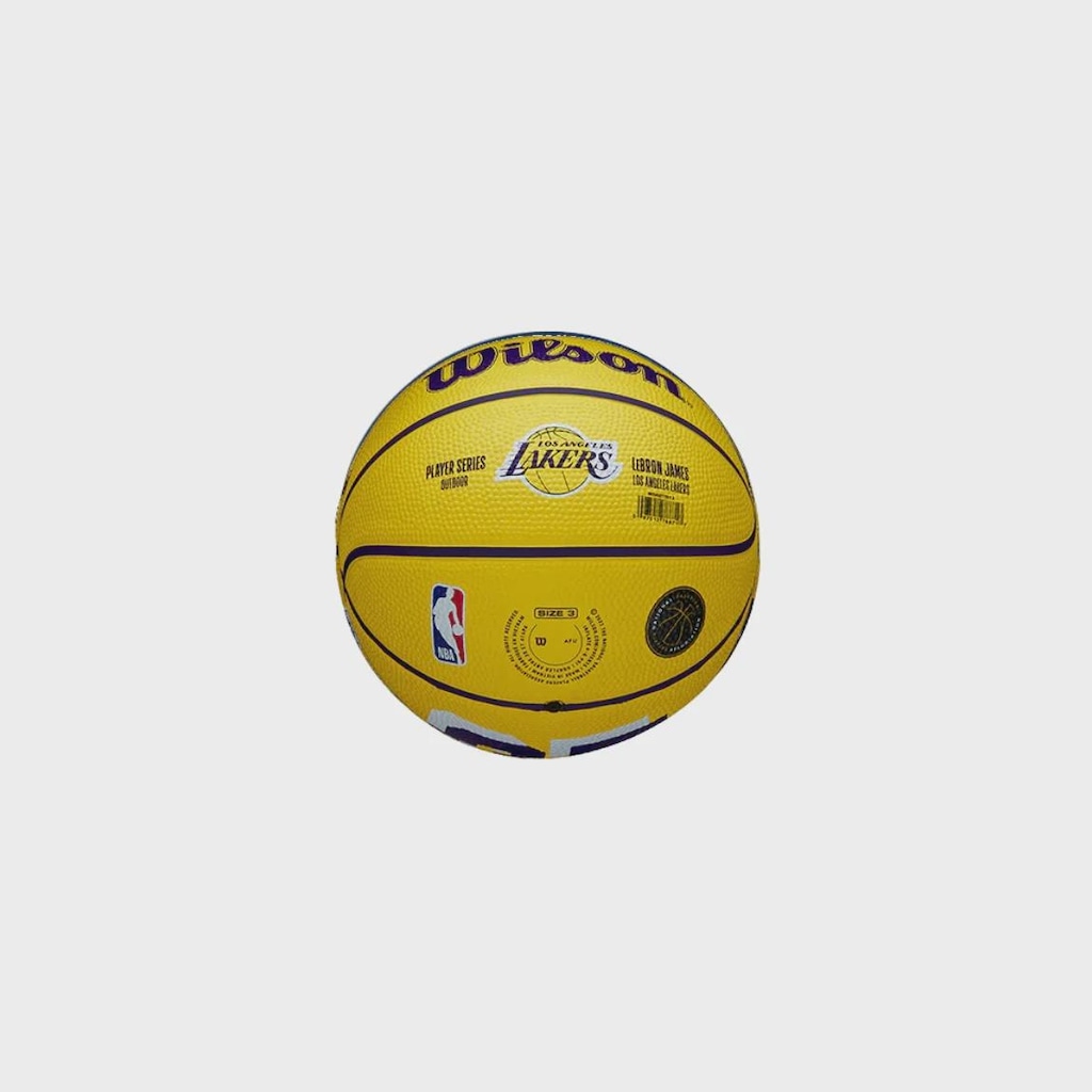 Imagem 5 do produto Mini Bola de Basquete NBA Icon Lebron James