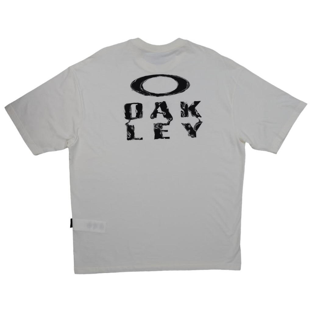 Imagem 3 do produto Camiseta Oakley Ellipse Fluid SS Tee Off White - Masculina