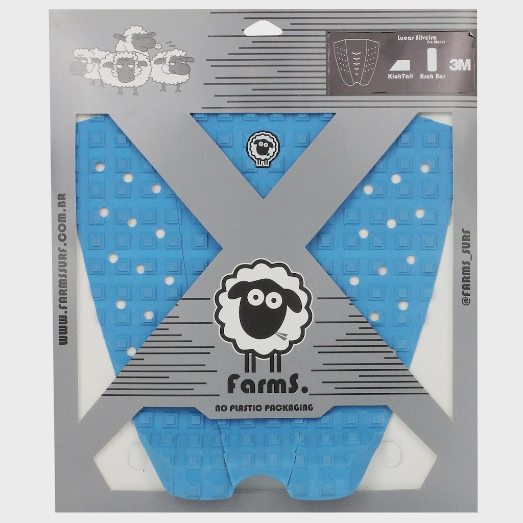 Imagem 2 do produto Deck para Prancha de Surf Farms Pad Lucas Silveira Blue